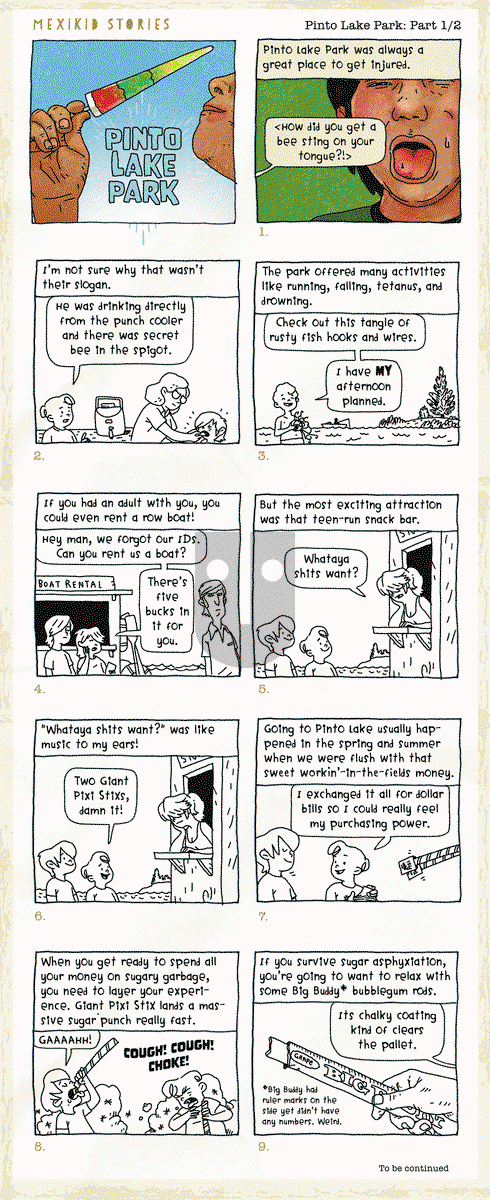 Mexikid Stories on Thursday December 8, 2022 Comic Strip