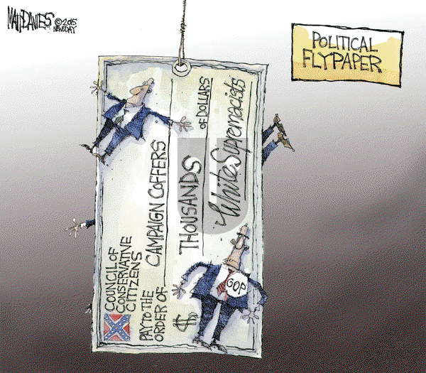 Matt Davies on Thursday June 25, 2015 Comic Strip