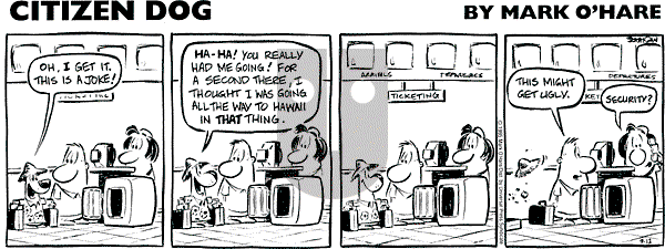 Citizen Dog on Monday August 25, 2025 Comic Strip