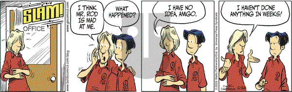 Baldo on Thursday February 26, 2009 Comic Strip