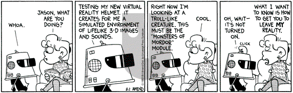 FoxTrot on Monday August 2, 1993 Comic Strip