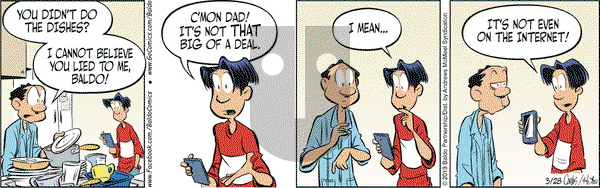 Baldo on Thursday March 28, 2019 Comic Strip