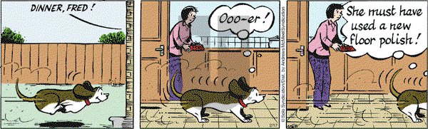 Fred Basset on Monday February 17, 2020 Comic Strip