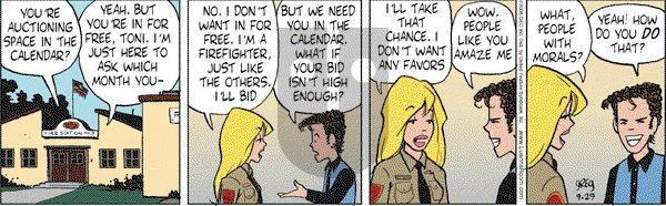 Luann on Monday September 29, 2008 Comic Strip