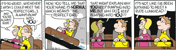 Drabble on Friday August 26, 2011 Comic Strip