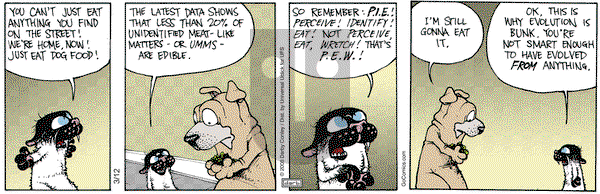 Get Fuzzy on Wednesday March 12, 2014 Comic Strip