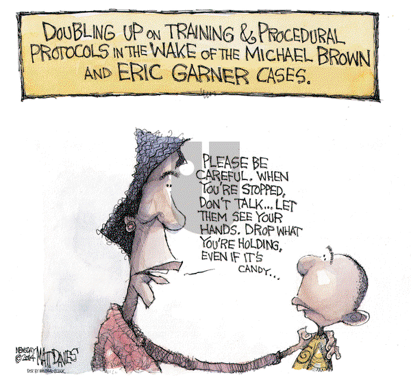 Matt Davies on Friday December 5, 2014 Comic Strip