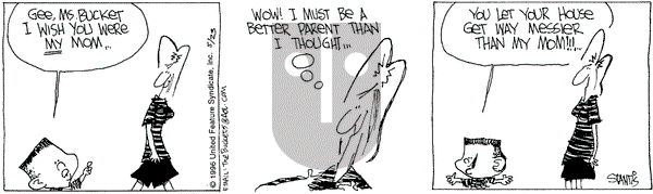 The Buckets on Thursday May 23, 1996 Comic Strip