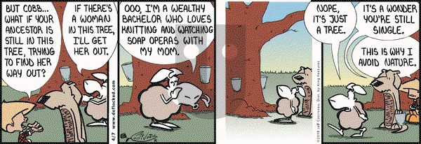 DeFlocked on Saturday April 7, 2018 Comic Strip