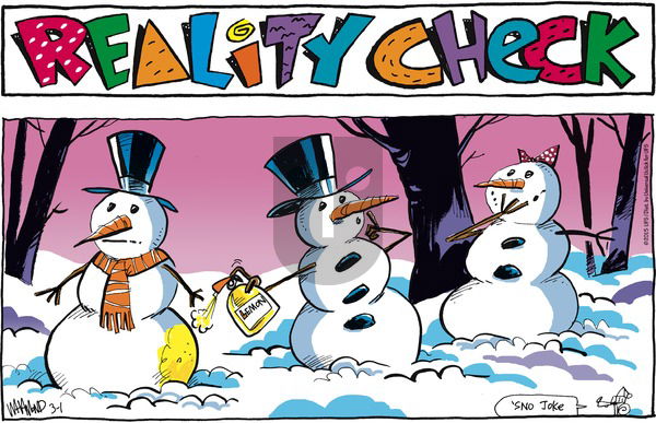 Reality Check on Sunday March 1, 2015 Comic Strip