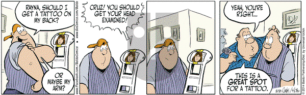 Baldo on Friday February 21, 2014 Comic Strip