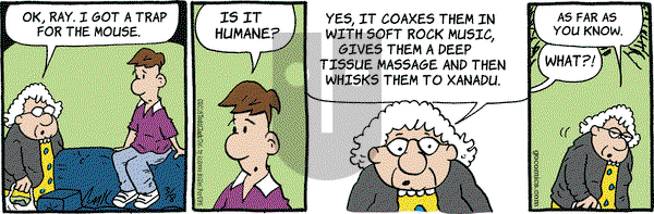 Lola on Thursday March 8, 2018 Comic Strip
