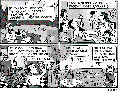 Ted Rall on Thursday August 25, 2005 Comic Strip