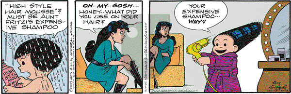 Nancy on Monday January 28, 2013 Comic Strip