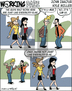 Working Daze on Monday April 17, 2006 Comic Strip