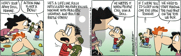 Baby Blues on Tuesday August 30, 2011 Comic Strip
