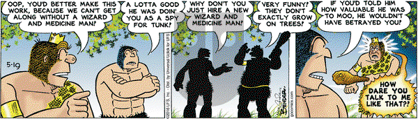 Alley Oop on Thursday May 19, 2016 Comic Strip