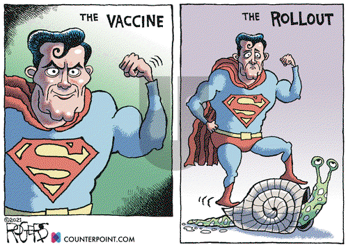 Rob Rogers on Tuesday January 5, 2021 Comic Strip