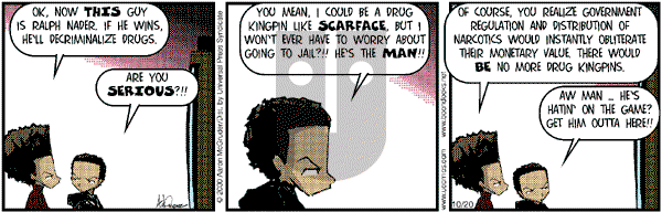 The Boondocks on Friday May 23, 2008 Comic Strip