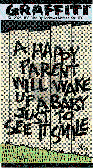 Graffiti on Tuesday August 19, 2025 Comic Strip