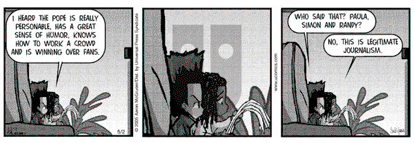 The Boondocks on Monday December 3, 2012 Comic Strip