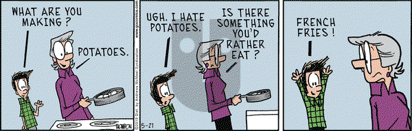 Grand Avenue on Tuesday May 21, 2019 Comic Strip