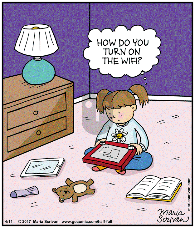 Half Full on Friday April 11, 2025 Comic Strip