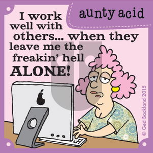 Aunty Acid on Sunday May 10, 2015 Comic Strip