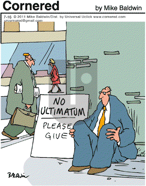 Cornered - Saturday July 16, 2011 Comic Strip
