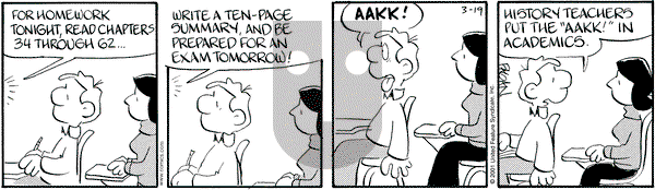 Drabble on Wednesday March 31, 2004 Comic Strip