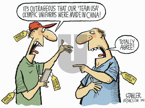 Jeff Stahler - Sunday July 15, 2012 Comic Strip