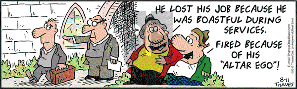 Frank and Ernest on Friday August 11, 2017 Comic Strip