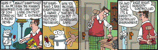 Monty on Saturday January 3, 2015 Comic Strip