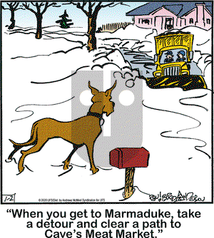 Marmaduke on Thursday January 2, 2020 Comic Strip