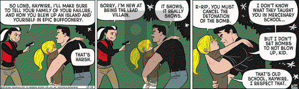 Rip Haywire on Tuesday October 16, 2018 Comic Strip