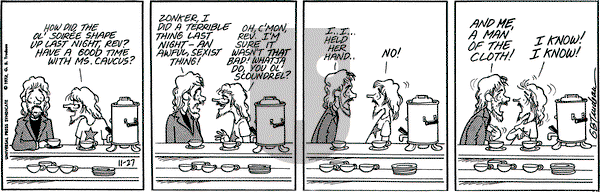 Doonesbury on Monday November 27, 1972 Comic Strip