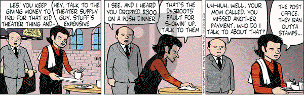 Luann on Monday March 20, 2017 Comic Strip