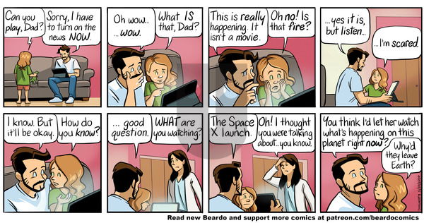 Beardo on Tuesday March 18, 2025 Comic Strip