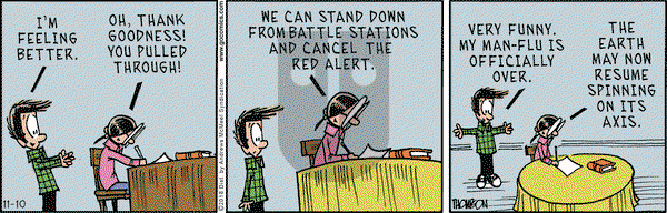 Grand Avenue on Saturday November 10, 2018 Comic Strip