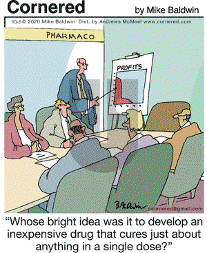 Cornered on Monday October 5, 2020 Comic Strip