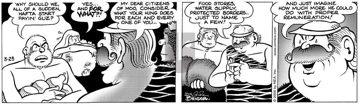 Alley Oop - Friday March 25, 2005 Comic Strip