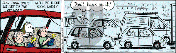 Fred Basset on Tuesday September 15, 2015 Comic Strip