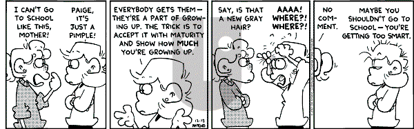 FoxTrot on Thursday December 13, 2001 Comic Strip