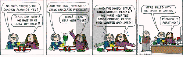 Cathy Classics on Saturday December 29, 2007 Comic Strip