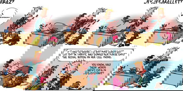 Frazz - Sunday July 7, 2002 Comic Strip