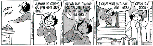 Rose is Rose - Monday February 27, 2006 Comic Strip