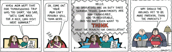 Cathy Classics on Tuesday July 3, 2007 Comic Strip