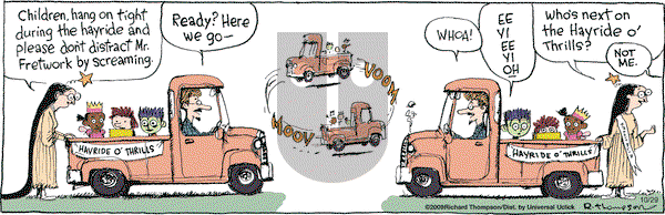 Cul de Sac on Thursday October 29, 2009 Comic Strip