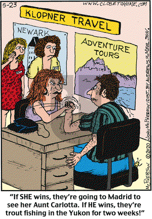 Close to Home - Saturday May 23, 2020 Comic Strip