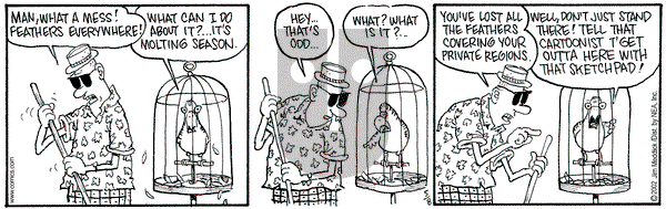 Monty on Wednesday May 8, 2002 Comic Strip